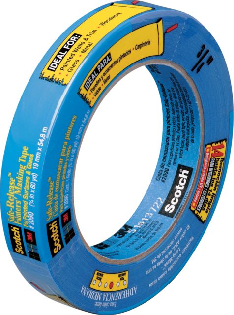 Tape 2090 Painters Masking Tape Blue 3/4 x 60Y