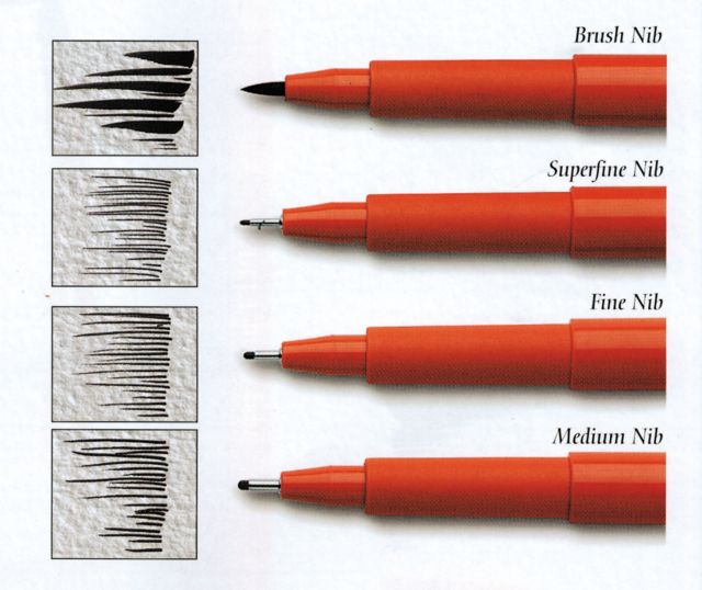 Faber Castell Pitt Pen Black Superfine Nib