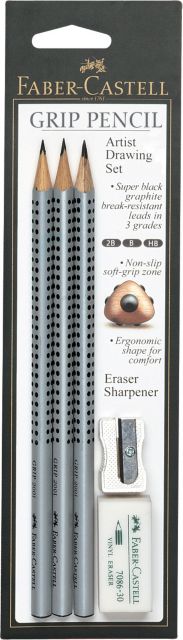 GRIP ZONE SKETCH SET ASST.T BC