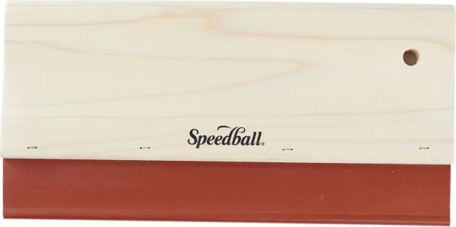 FABRIC SQUEEGEE 10 INCH WOOD