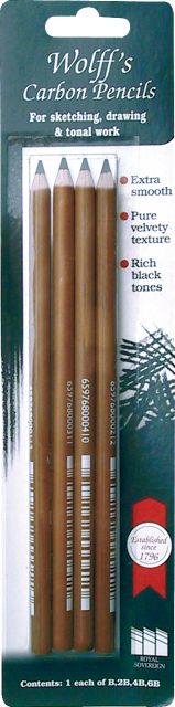 Wolff Carbon Pencil Multi 4/Pack