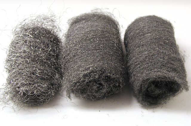 STEEL WOOL FOR SCRATCHBORD AND CLAYBORD