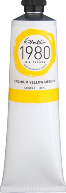 1980 Oil 150mL Cadmium Yellow Medium