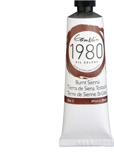 1980 Oil 37ml Burnt Sienna