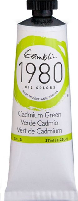 1980 Oil 37mL Cadmium Green