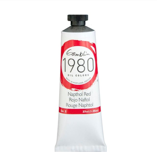 1980 Oil 37mL Naphthol Red