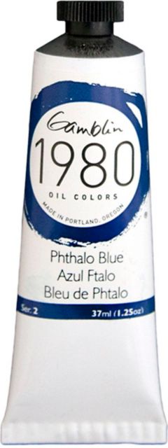 1980 Oil 37mL Pthalo Blue