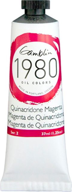 1980 Oil 37mL Quinacridone Magenta
