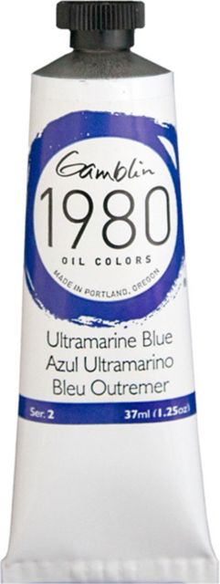 1980 Oil 37ml Ultramarine Blue