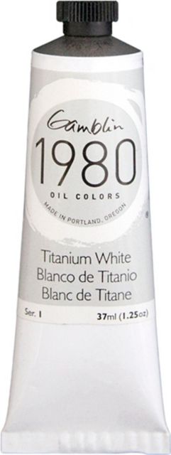 1980 Oil 37ml Titanium White