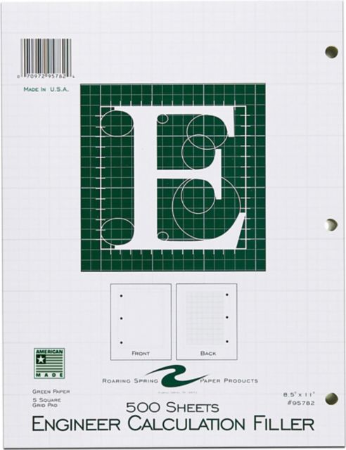 National® Laboratory Notebook, Carbonless, 4 x 4 Quad Ruling