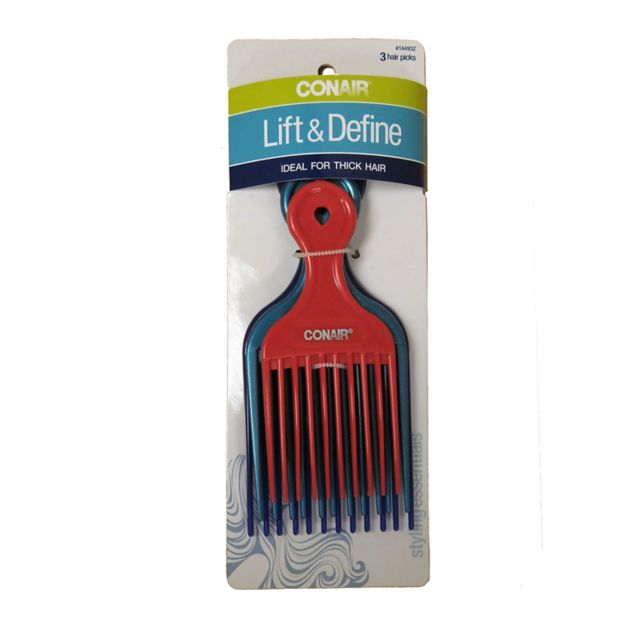 Conair Hair Lift Combs 3 sizes
