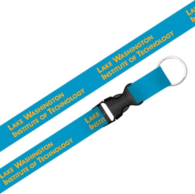 Lake Washington Institute of Technology Lanyard with Buckle