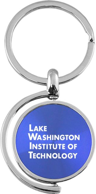 Lake Washington Institute of Technology Spinner Key Tag