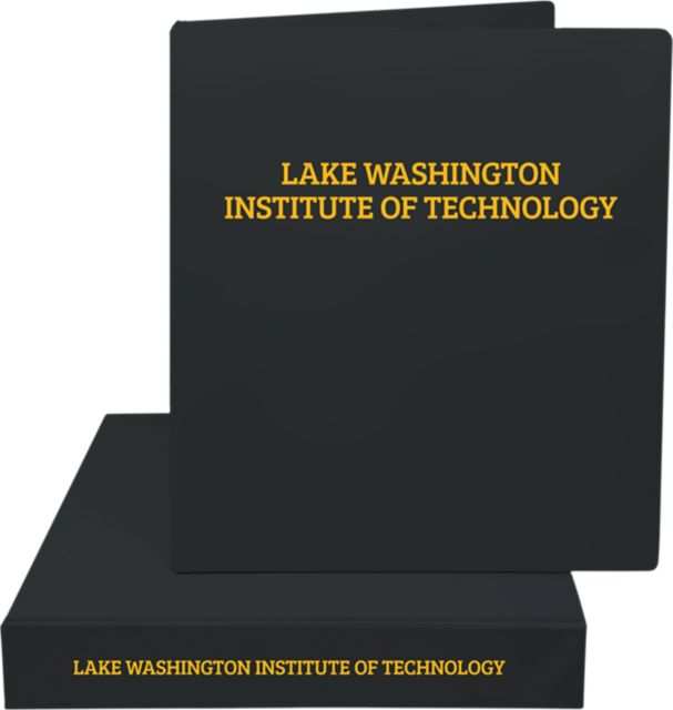 Lake Washington Institute of Technology 1.5'' Vinyl Binder