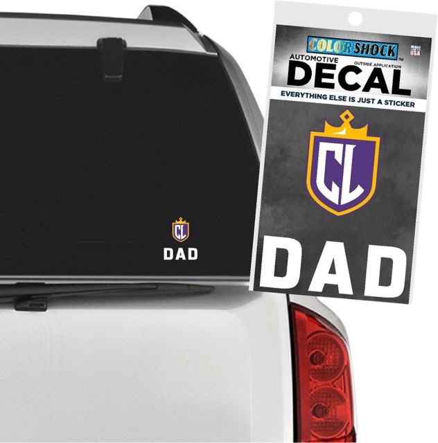 California Lutheran University Kingsmen Dad Decal