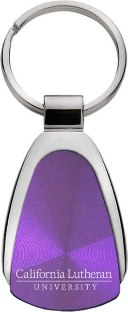 California Lutheran University Teardrop Keychain