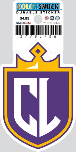 California Lutheran University Kingsmen Durable Sticker