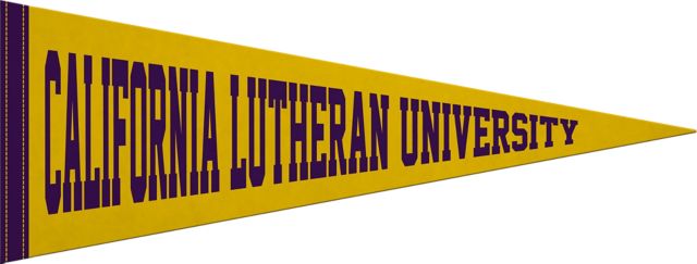 California Lutheran University 9x24 Pennant