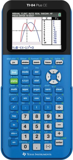 CALC TI84 PLUS CE BLUE