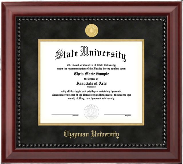 Chapman University 11 in. x 14 in. Diploma Frame