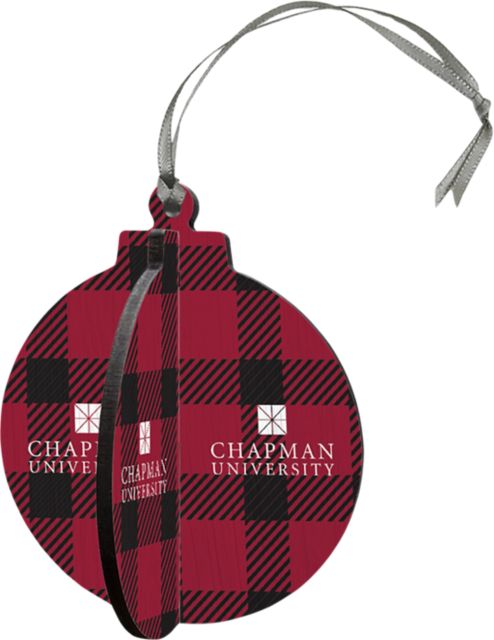 Chapman University 3D Round Ornament