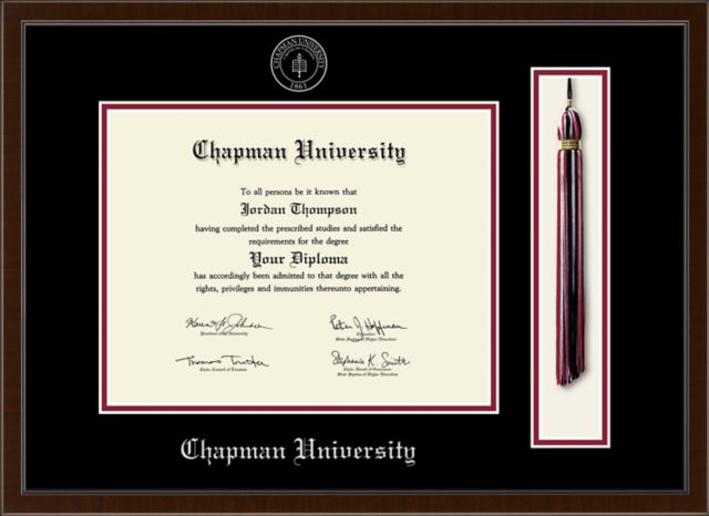 Church Hill Classics Tassel Diploma Frame. Bachelors, Masters. - ONLINE ONLY