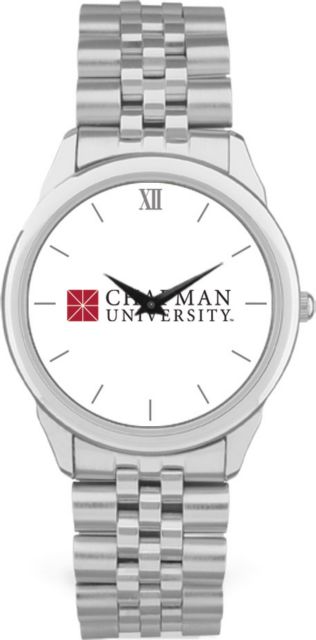 CSI Men's Silver Rolled Link Withristwithatch (Gift Box) With Colored Medallion - ONLINE ONLY