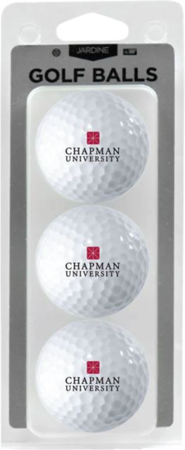 Chapman University 3 Pack Golf Balls