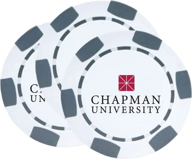 Chapman University Chip Ball Marker 3 Pack