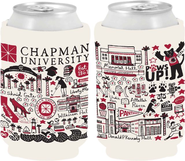 Chapman University Julia Gash Can Coozie