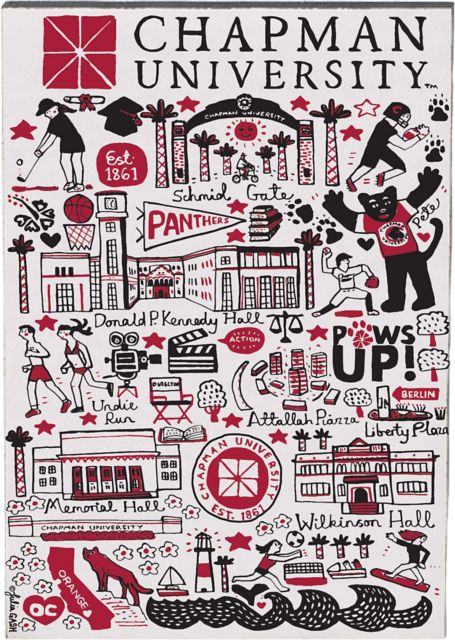 Chapman University Jumbo Magnet