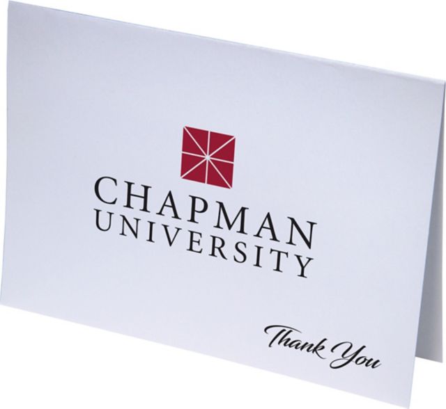 Chapman University Thank You Notevards 10-Pack