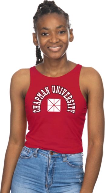 Chapman University Women's Cropped Tank Top