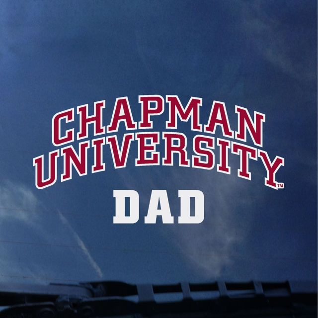 Chapman University Dad Decal