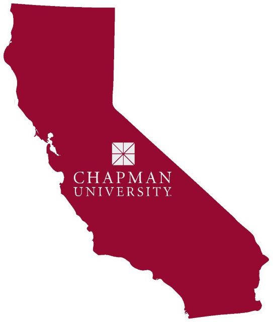 Chapman University Panthers State Decal