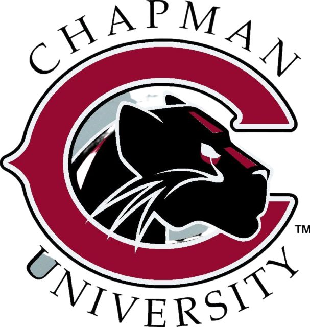 Chapman University Panthers Large Logo on Thigh Black Yoga