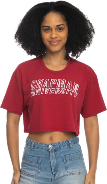 Chapman University Women's Crop Short Sleeve T-Shirt