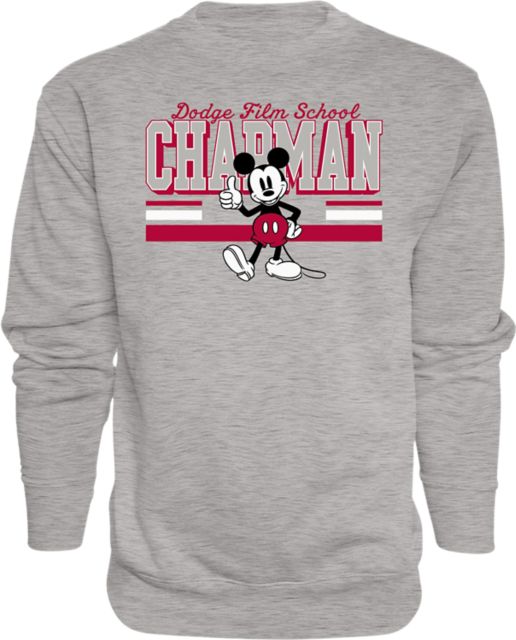 Chapman University Mickey Mouse Crewneck Sweatshirt