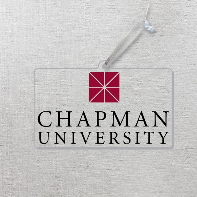 Chapman University 3"x4" Ornament