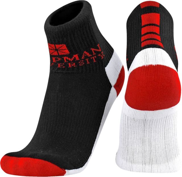 Chapman University Quarter Cut Socks