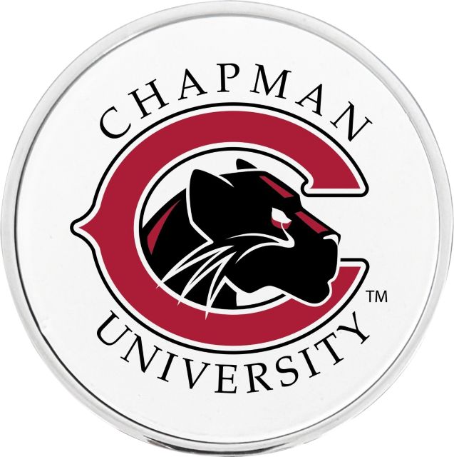 Chapman University Panthers Circle Adhesive Emblem