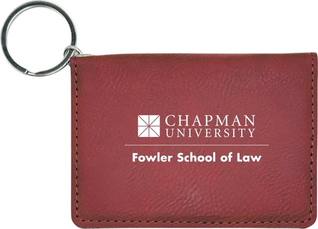 Chapman University Panthers Leather ID Holder