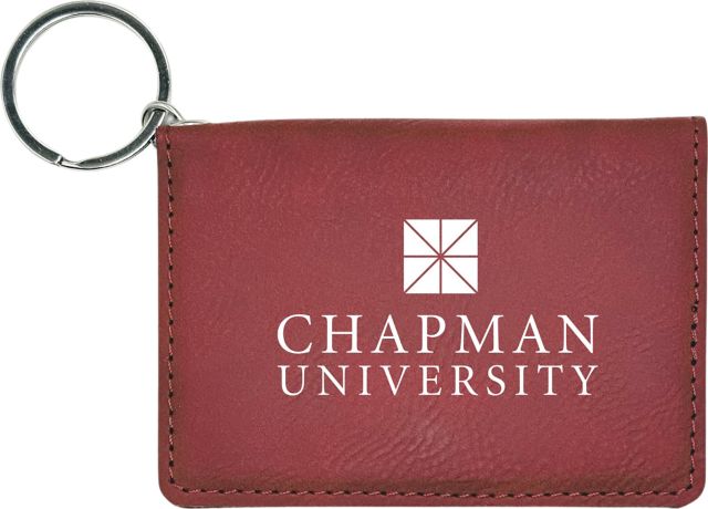 Chapman University Leather ID Holder