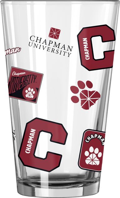 Chapman University 16 oz. Pint Glass