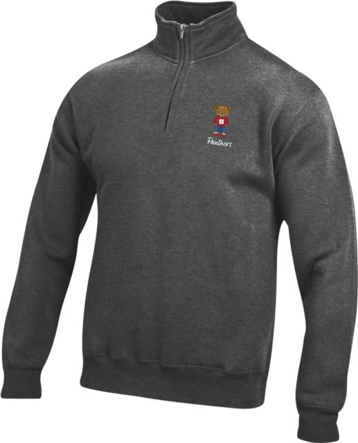 Chapman University Panthers Big Cotton 1/4 Zip Sweatshirt