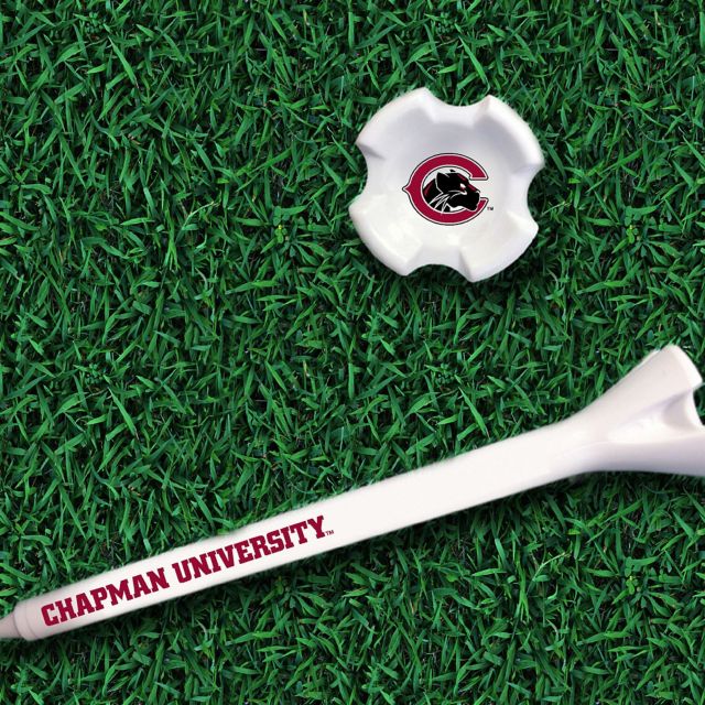 Chapman University 8 Pack Golf Tees
