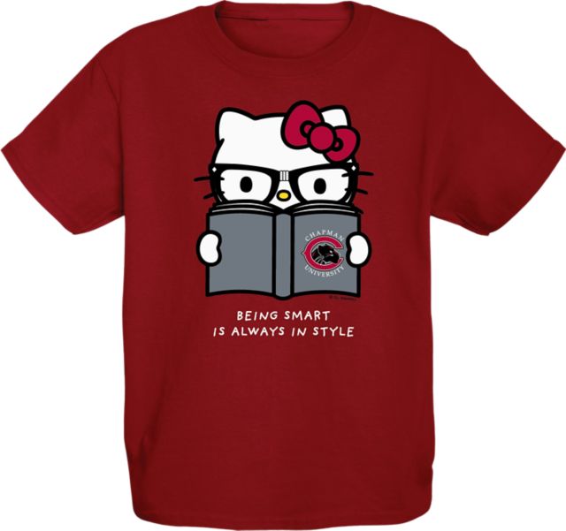 Chapman University Panthers Hello Kitty Youth Short Sleeve T-Shirt