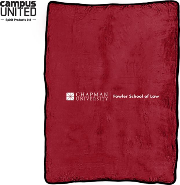 Chapman University Silk Touch Throw Blanket
