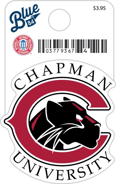 Chapman University Panthers Mini Sticker